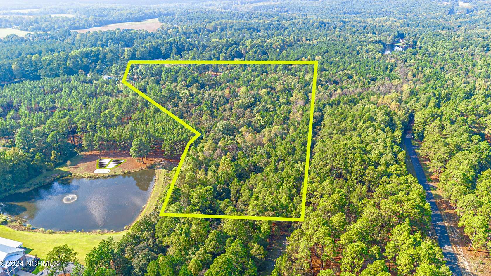 10.01 Acres of Land for Sale in Carthage, North Carolina