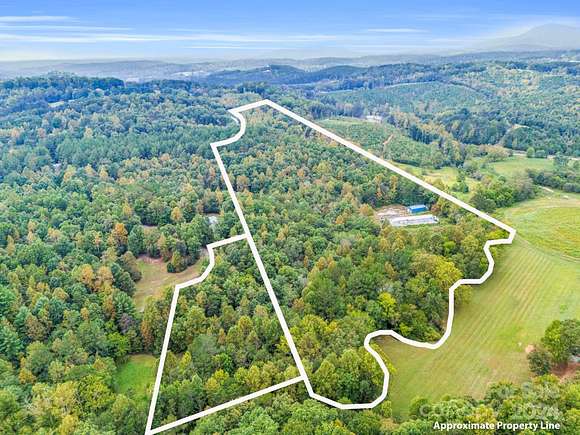 22.69 Acres of Land with Home for Sale in Rutherfordton, North Carolina