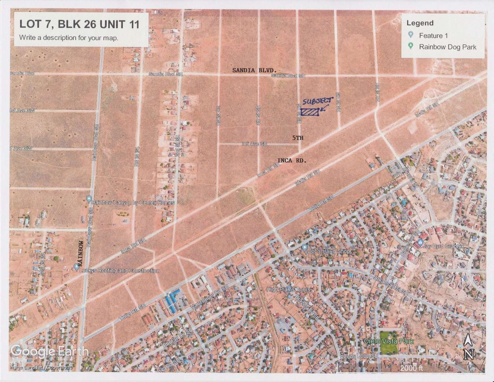 0.5 Acres of Residential Land for Sale in Rio Rancho, New Mexico