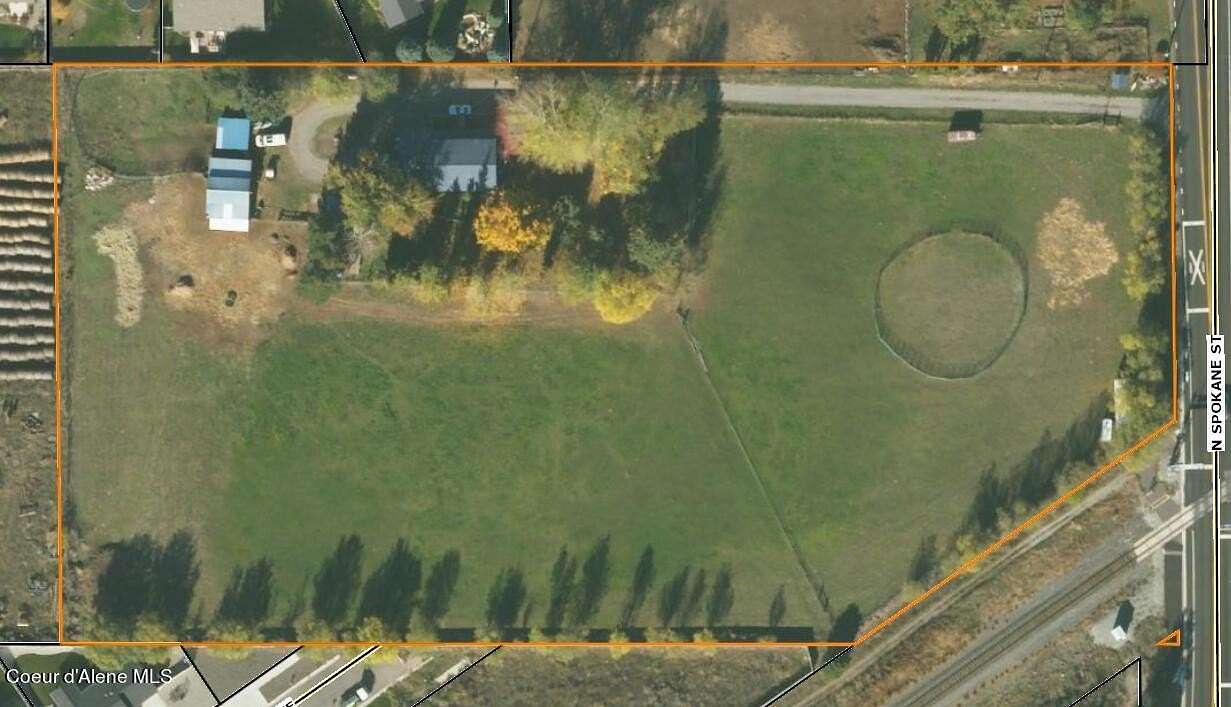 4.64 Acres of Residential Land with Home for Sale in Post Falls, Idaho