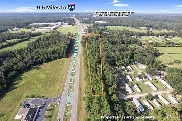 2.3 Acres of Land for Sale in Bay Minette, Alabama