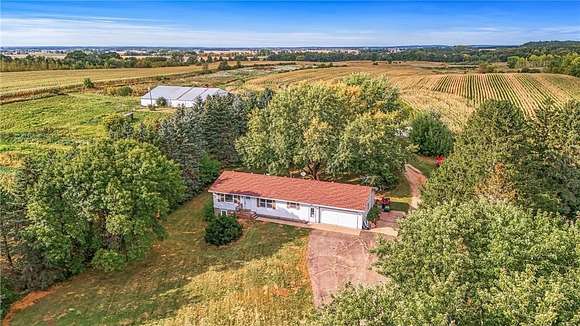 28 Acres of Agricultural Land with Home for Sale in Stanton Town, Wisconsin