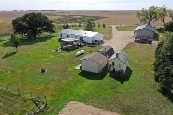 7.19 Acres of Land with Home for Sale in Stratford, South Dakota