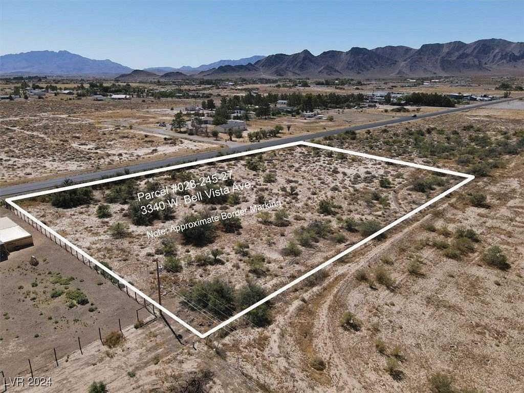 2.6 Acres of Commercial Land for Sale in Pahrump, Nevada