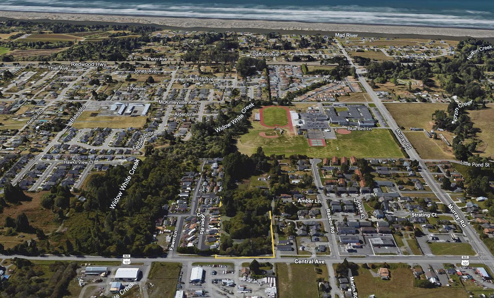 4.2 Acres of Mixed-Use Land for Sale in McKinleyville, California