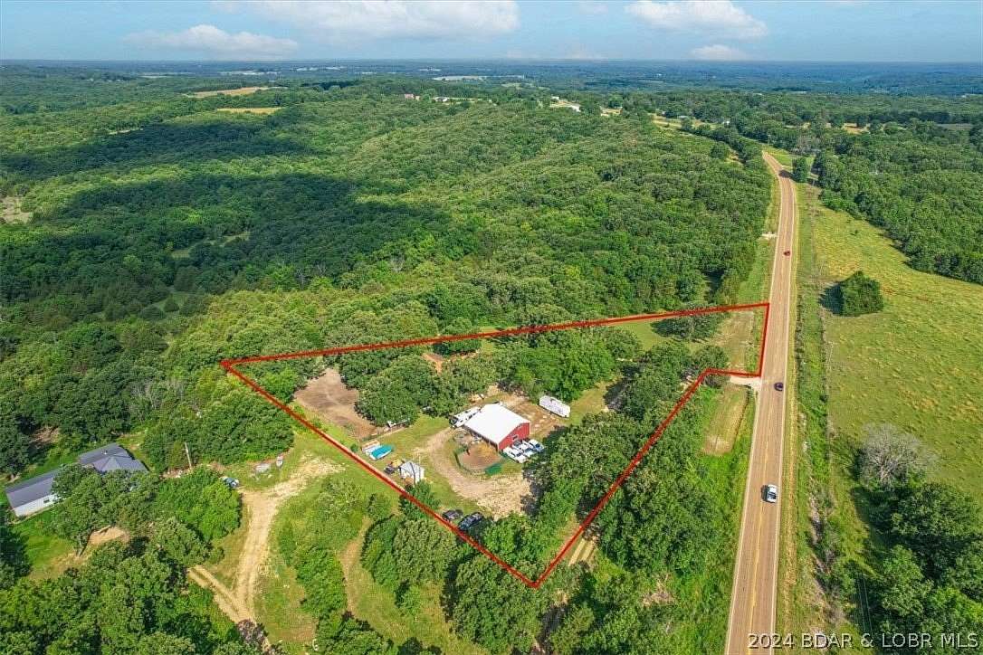 4.02 Acres of Residential Land with Home for Sale in Iberia, Missouri