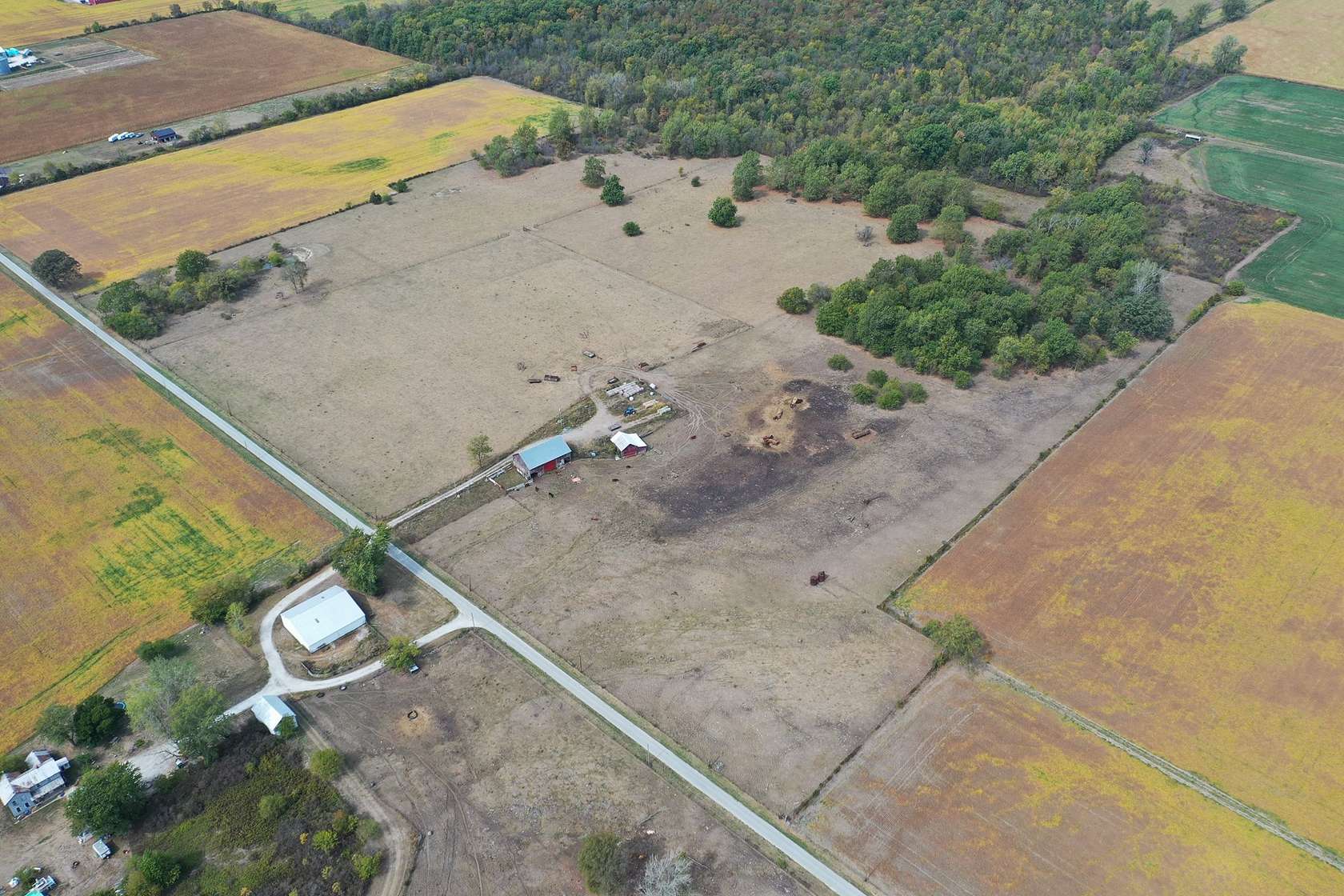 65 Acres of Recreational Land & Farm for Auction in Elmore, Ohio