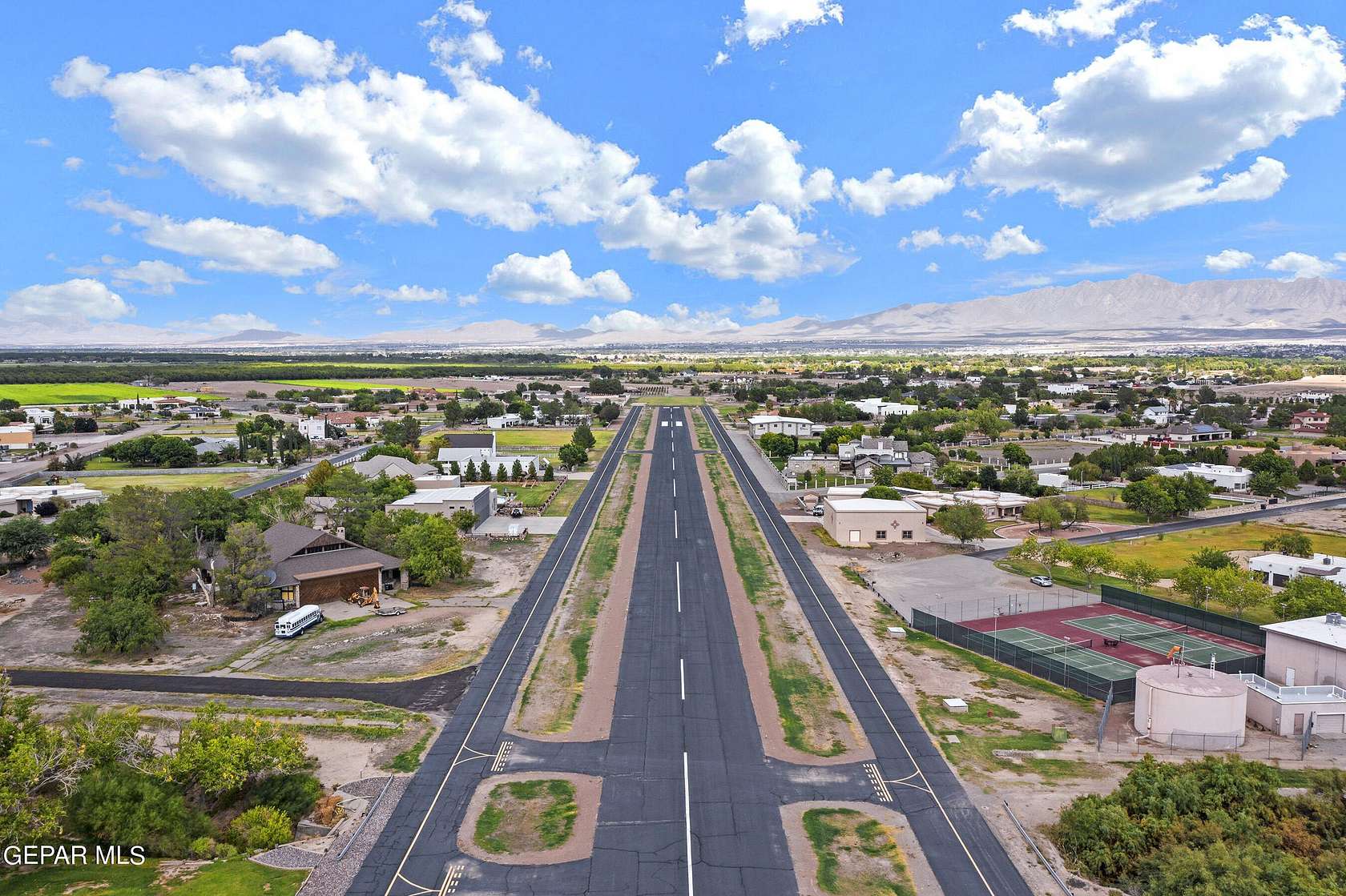 2.5 Acres of Residential Land with Home for Sale in Anthony, New Mexico