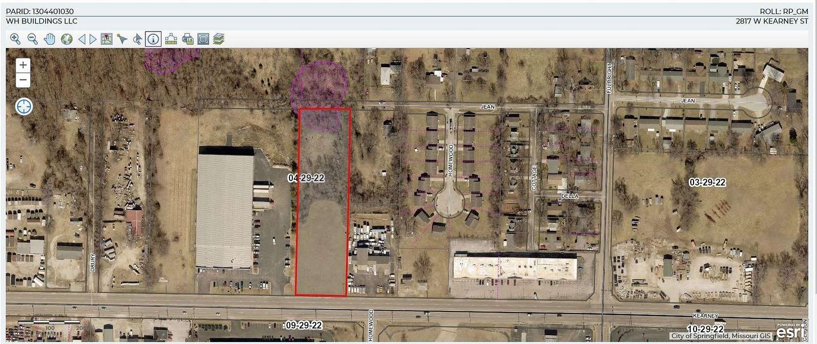 2.44 Acres of Mixed-Use Land for Sale in Springfield, Missouri