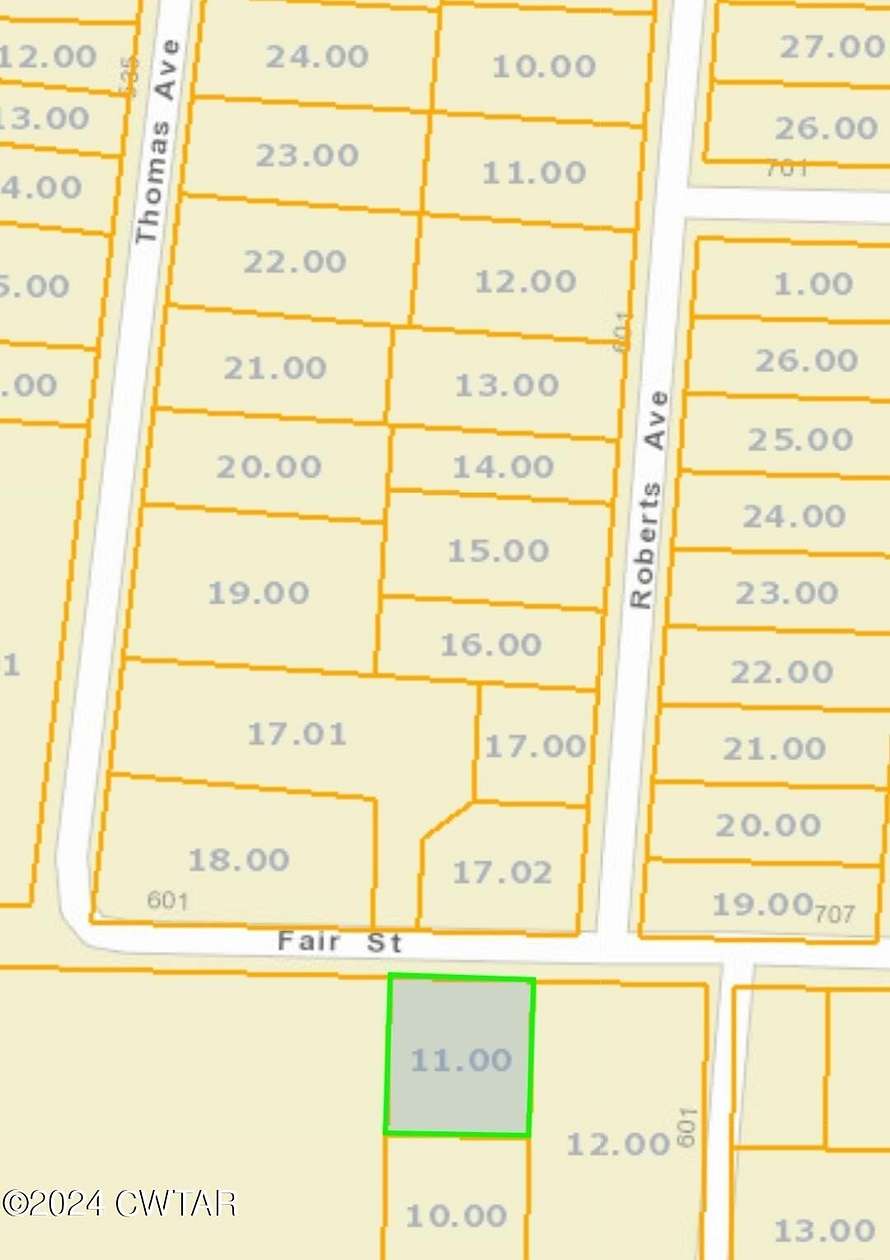 Land for Sale in Dyersburg, Tennessee