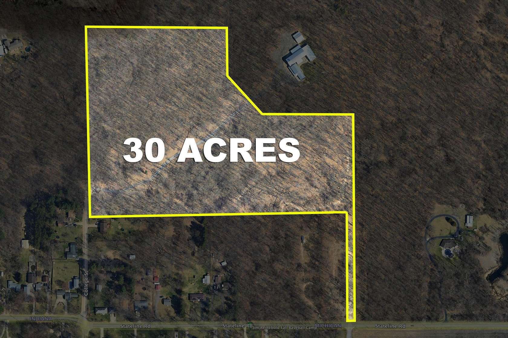 30 Acres of Land for Sale in Niles, Michigan