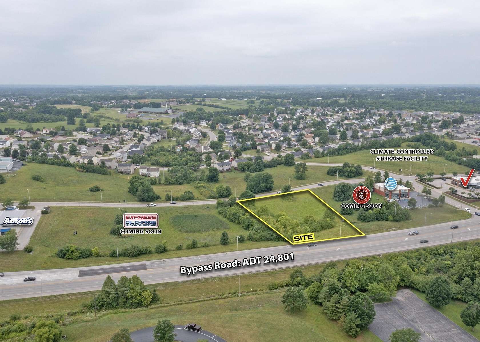 0.81 Acres of Commercial Land for Sale in Winchester, Kentucky