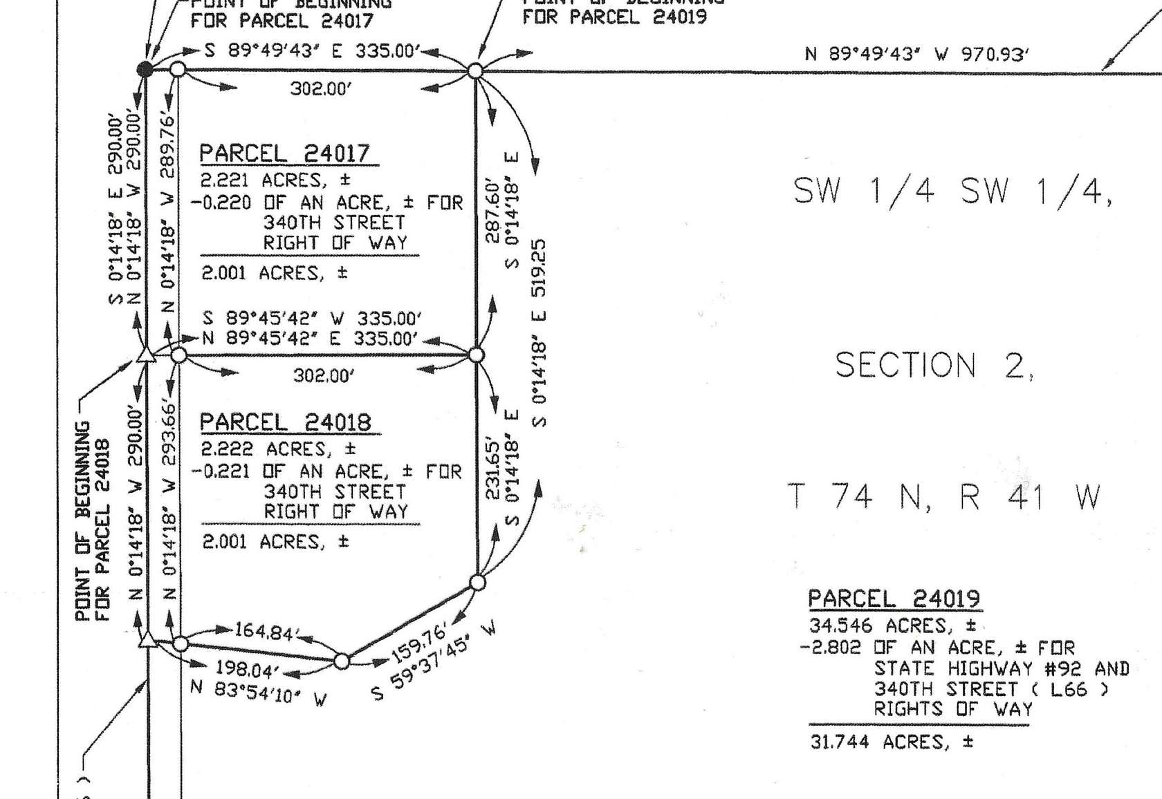 2.22 Acres of Residential Land for Sale in Treynor, Iowa