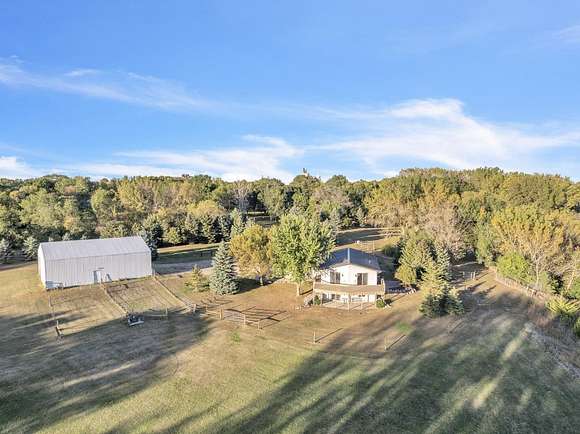 5.9 Acres of Land with Home for Sale in Milford, Iowa