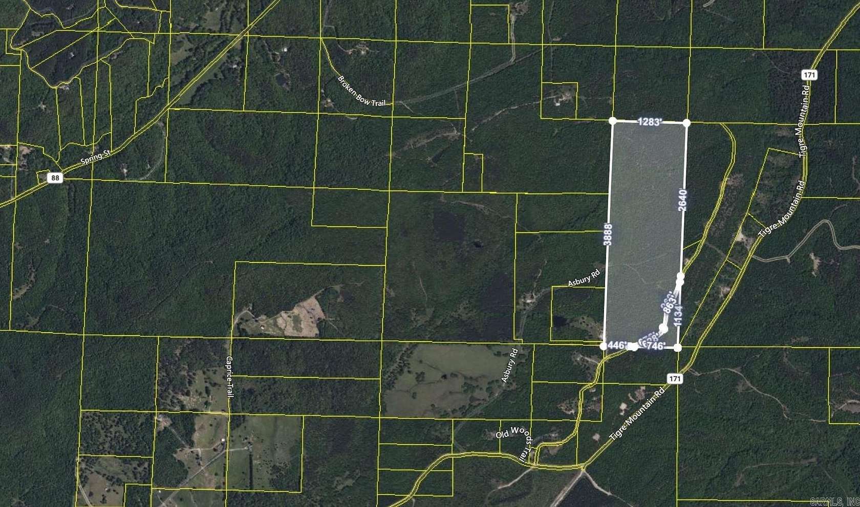 25 Acres of Recreational Land for Sale in Magnet Cove, Arkansas