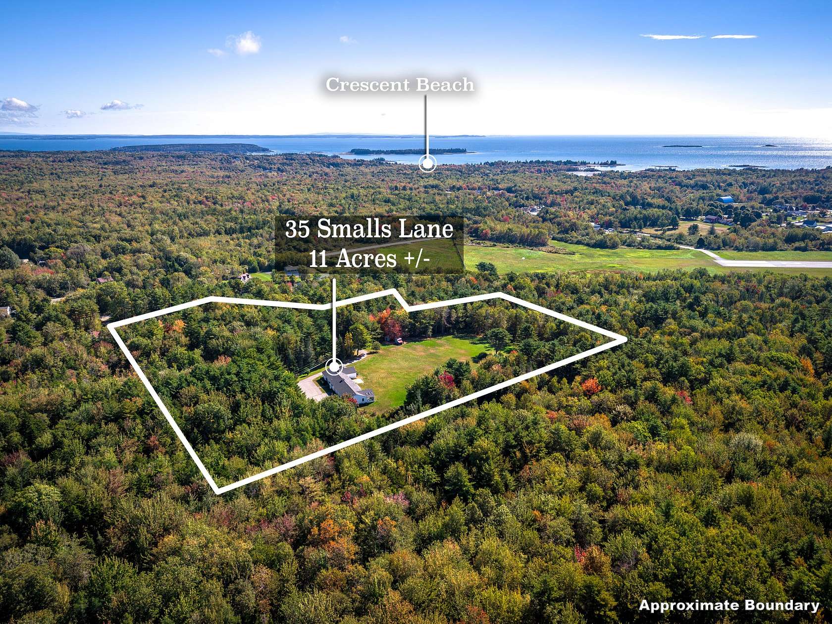 11 Acres of Improved Land for Sale in Owls Head, Maine