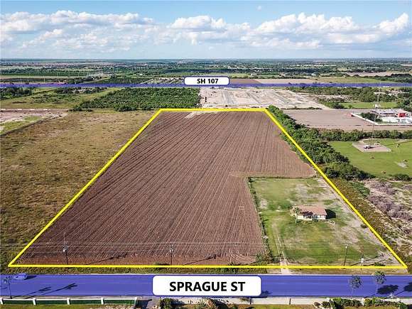 14.65 Acres of Land for Sale in McAllen, Texas