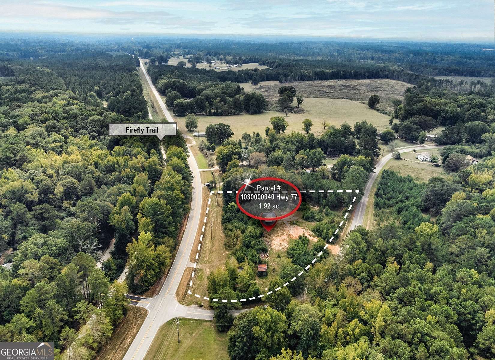 1.92 Acres of Commercial Land for Sale in Union Point, Georgia