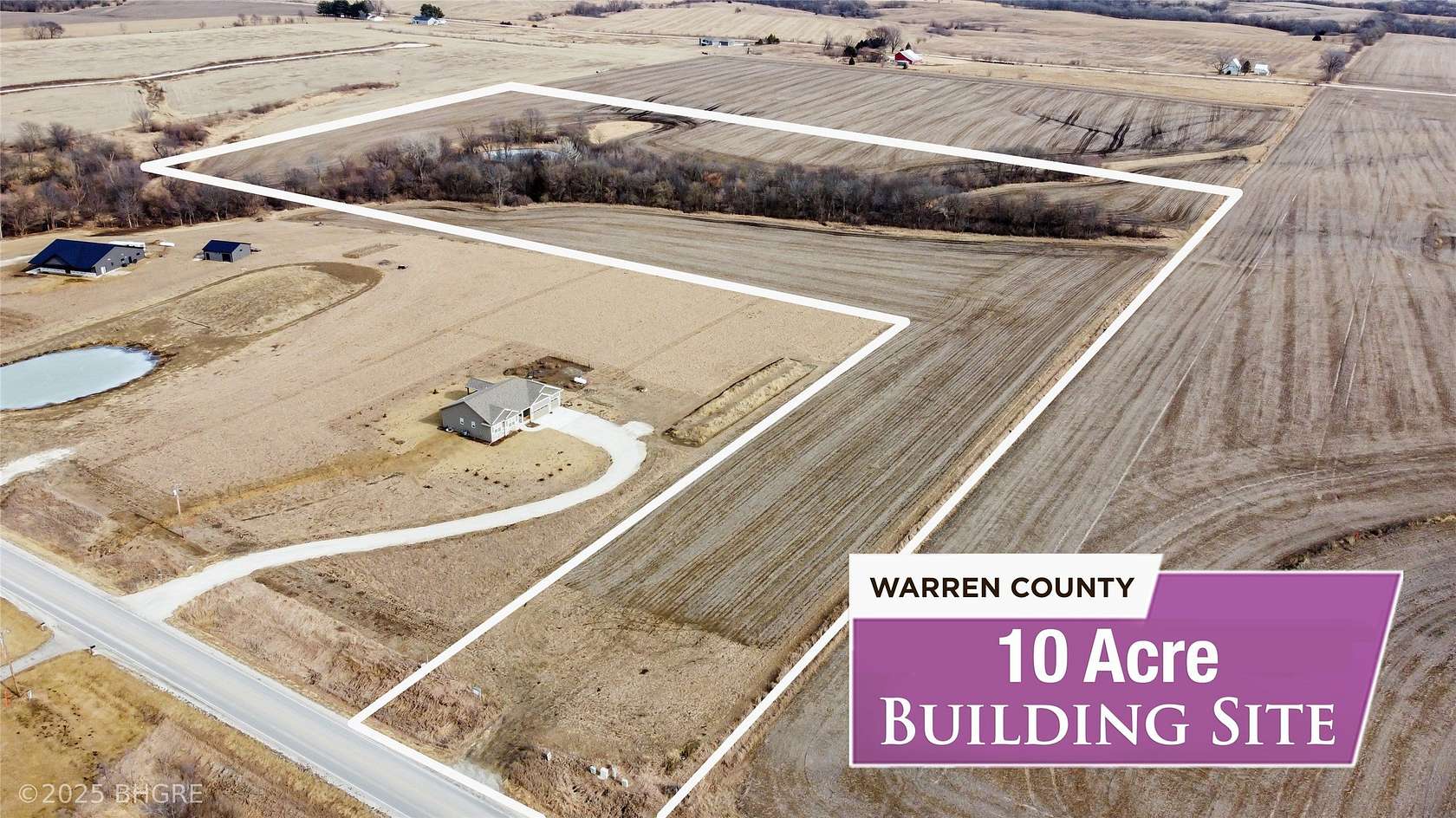 10 Acres of Land for Sale in Indianola, Iowa