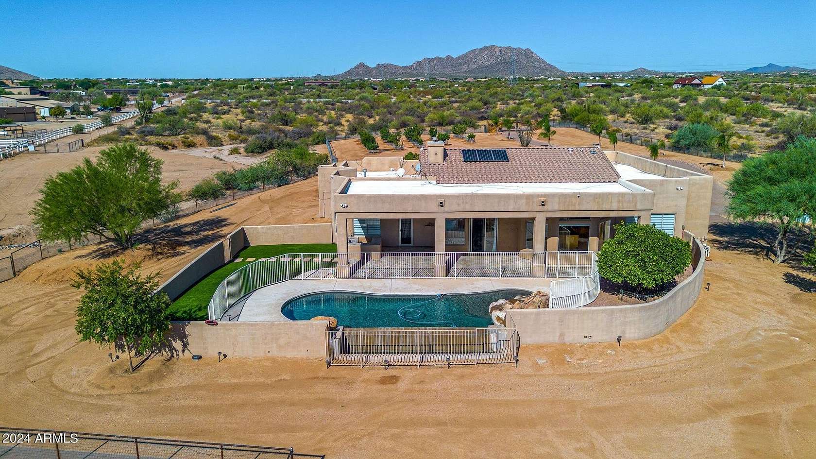 5 Acres of Land with Home for Sale in Scottsdale, Arizona