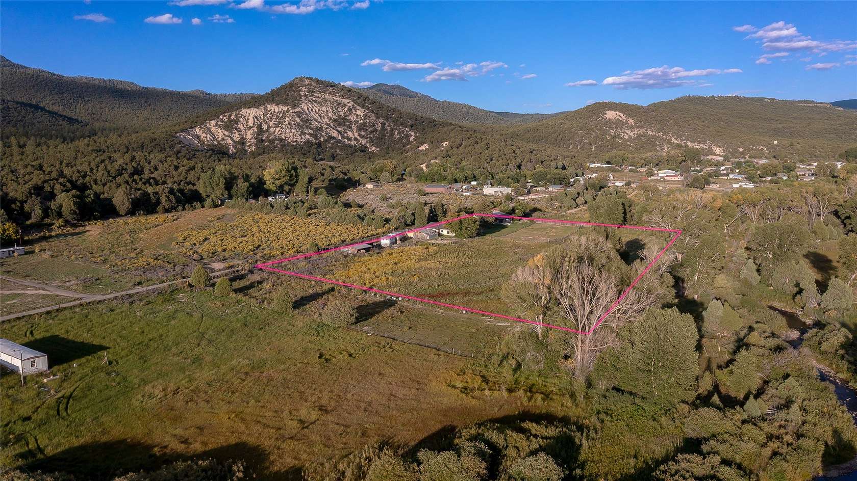 6 Acres of Land with Home for Sale in Vadito, New Mexico
