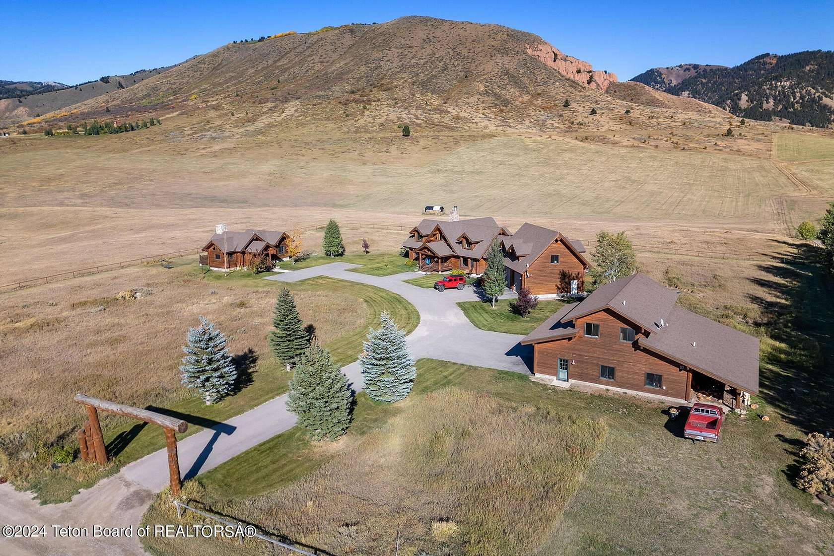 3 Acres of Residential Land with Home for Sale in Jackson, Wyoming