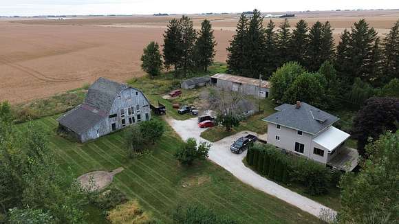 2.47 Acres of Residential Land with Home for Sale in Grundy Center, Iowa