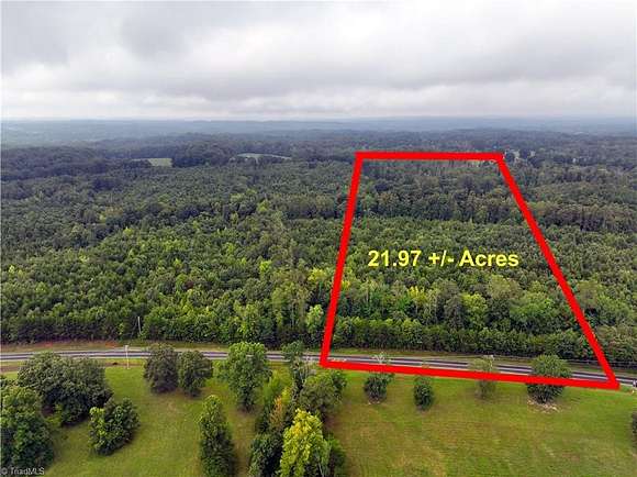 21.97 Acres of Recreational Land for Sale in Stoneville, North Carolina