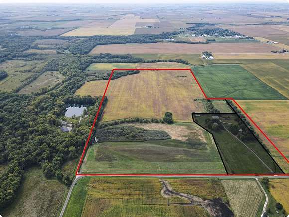 76.29 Acres of Land for Sale in Penfield, Illinois