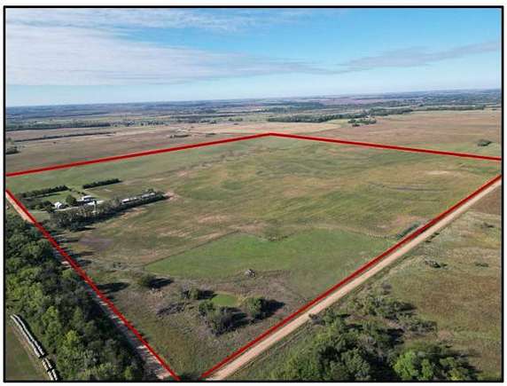 154 Acres of Improved Land for Auction in Kingman, Kansas