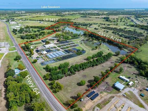 43.6 Acres of Land for Sale in Wills Point, Texas