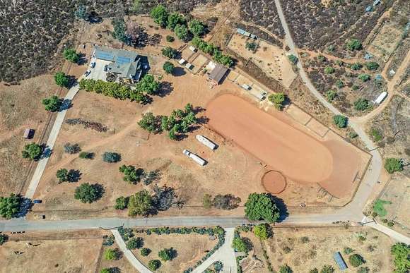 5.33 Acres of Land with Home for Sale in Ramona, California