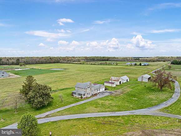 23 Acres of Agricultural Land with Home for Sale in Felton, Delaware