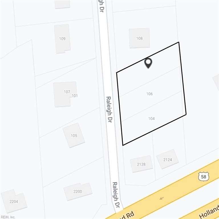 0.51 Acres of Residential Land for Sale in Suffolk, Virginia