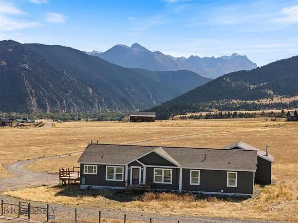 10.094 Acres of Land with Home for Sale in Livingston, Montana