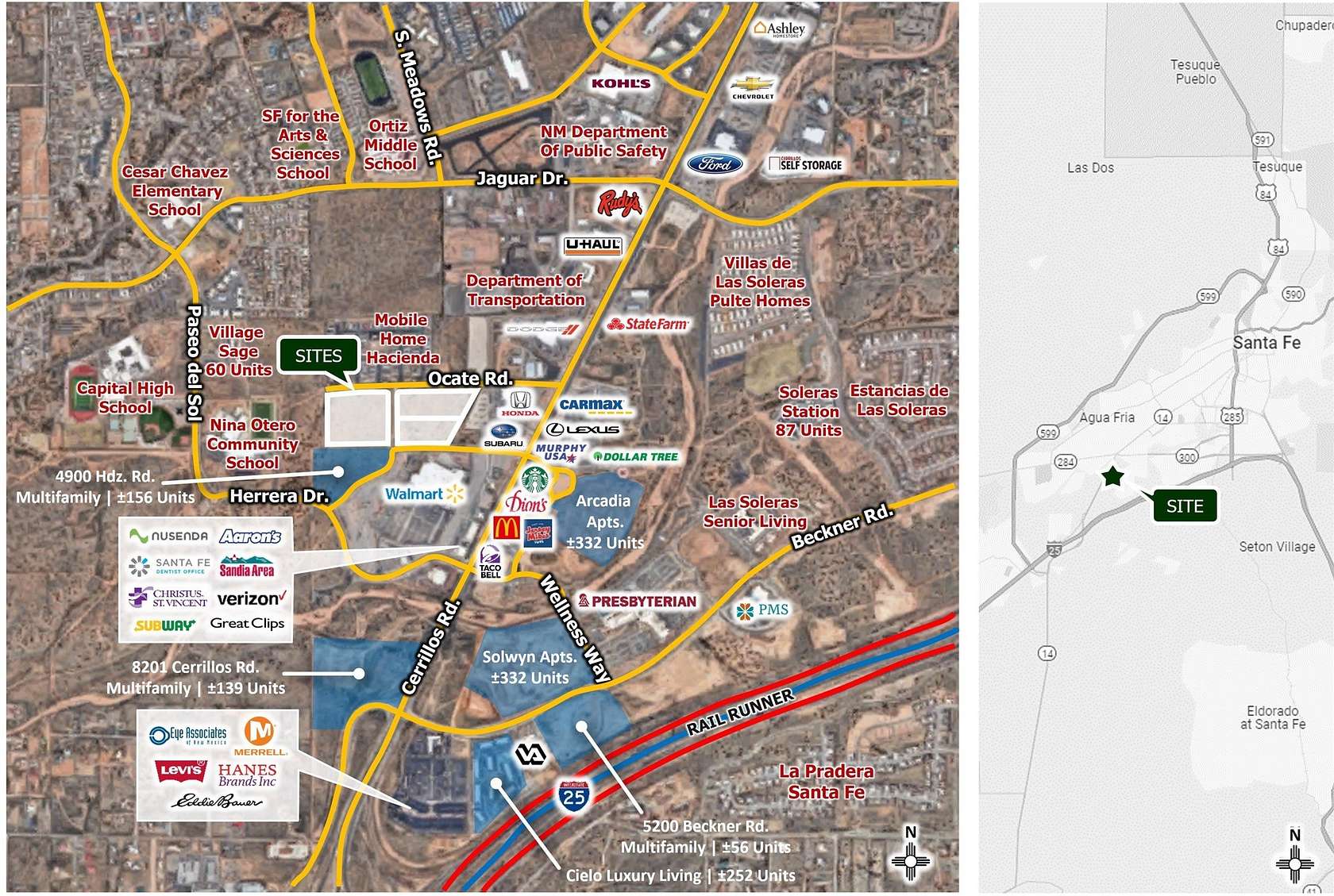 9.29 Acres of Mixed-Use Land for Sale in Santa Fe, New Mexico