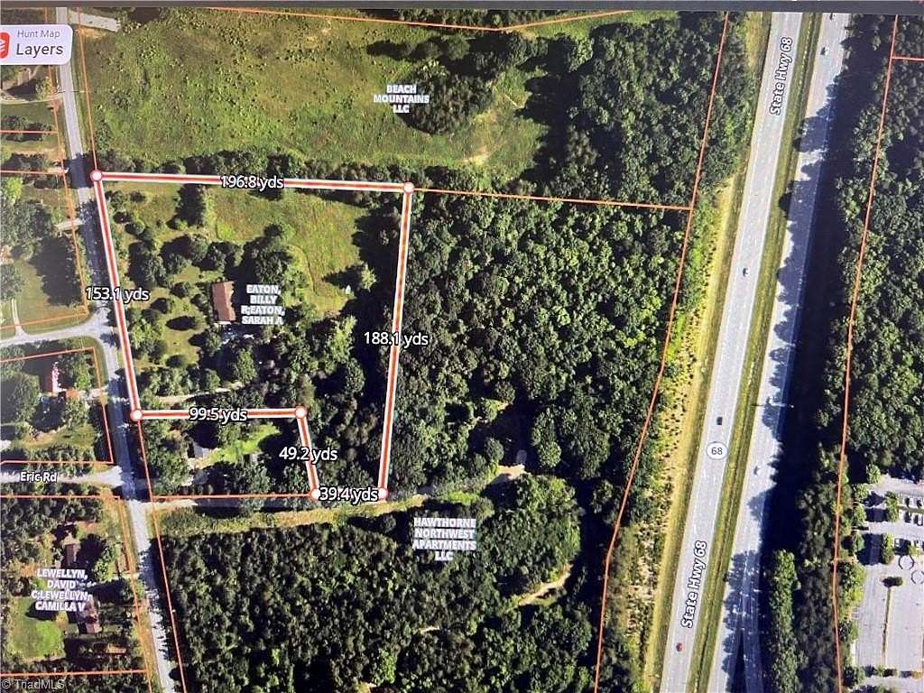 5.68 Acres of Land for Sale in Greensboro, North Carolina