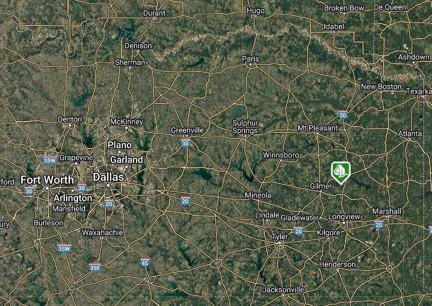 2 Acres of Residential Land for Sale in Ore City, Texas