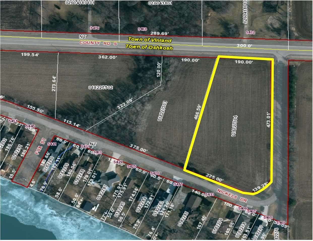 2.96 Acres of Residential Land for Sale in Oshkosh, Wisconsin