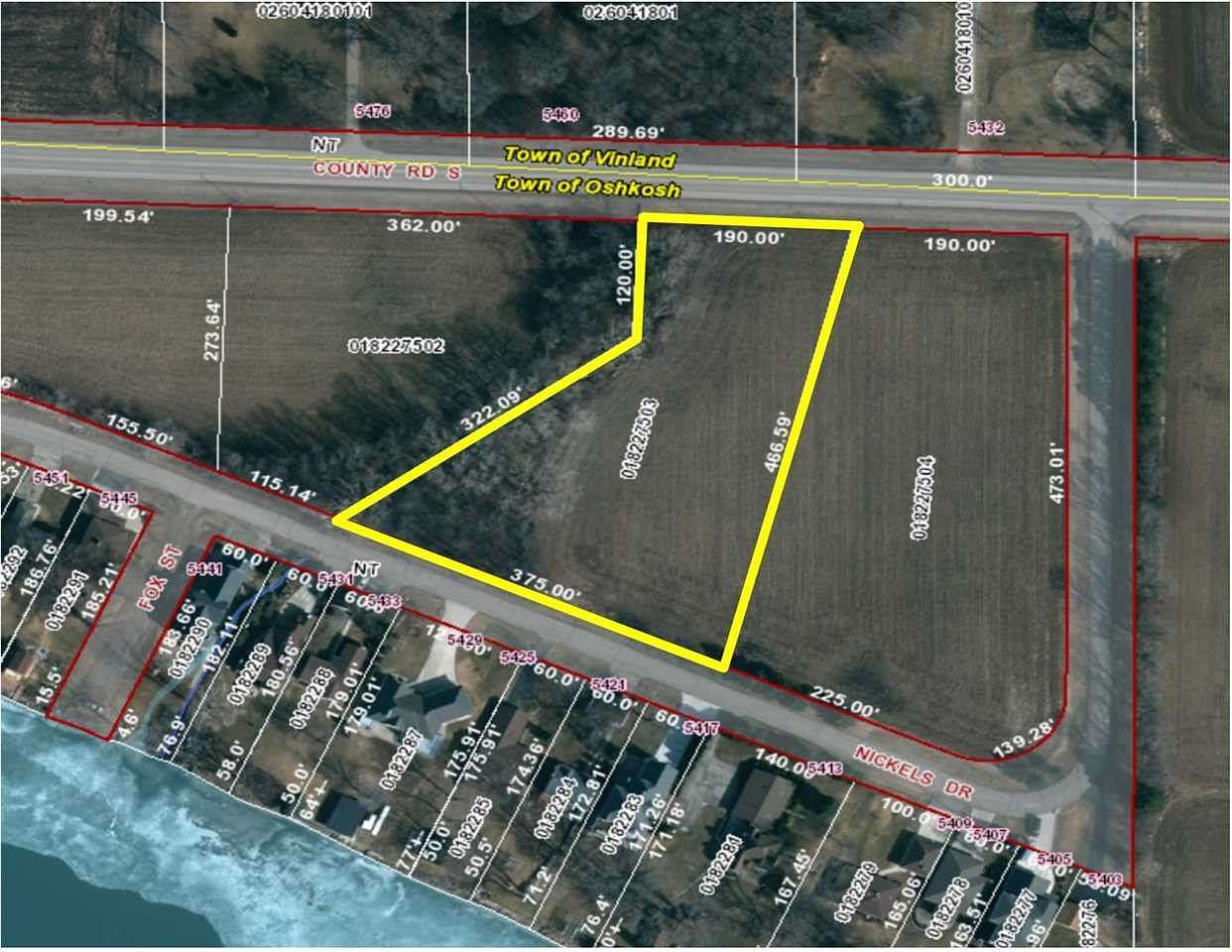 2.31 Acres of Residential Land for Sale in Oshkosh, Wisconsin