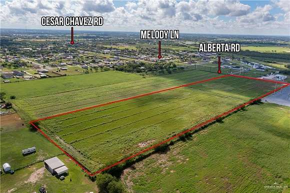 9.7 Acres of Residential Land for Sale in Edinburg, Texas