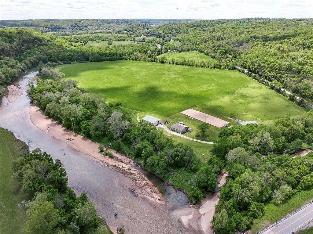 47 Acres of Agricultural Land with Home for Sale in Washburn, Missouri