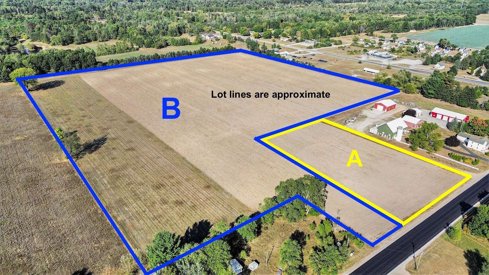 23.6 Acres of Commercial Land for Sale in Hart, Michigan