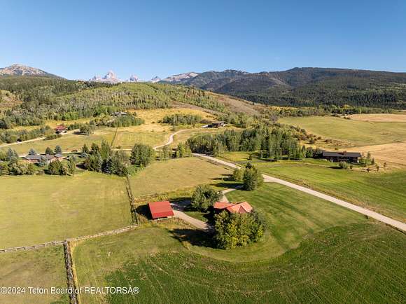 3 Acres of Residential Land with Home for Sale in Alta, Wyoming