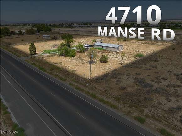 2.5 Acres of Residential Land with Home for Sale in Pahrump, Nevada