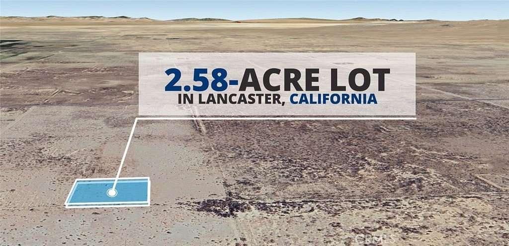 2.577 Acres of Land for Sale in Lancaster, California