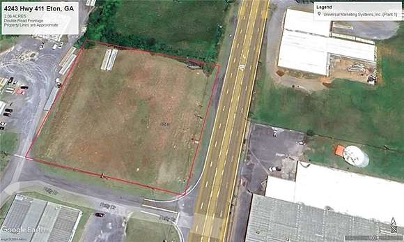 2.06 Acres of Commercial Land for Sale in Eton, Georgia