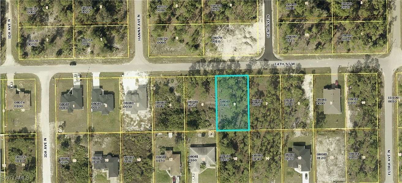 0.25 Acres of Residential Land for Sale in Lehigh Acres, Florida