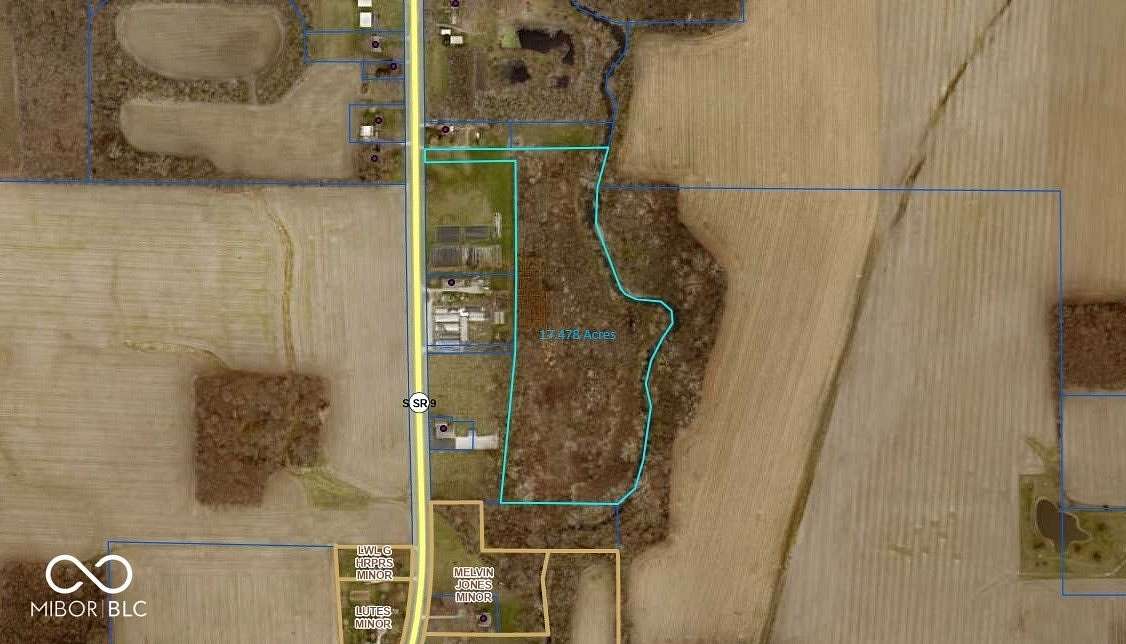 17.48 Acres of Land for Sale in Greenfield, Indiana