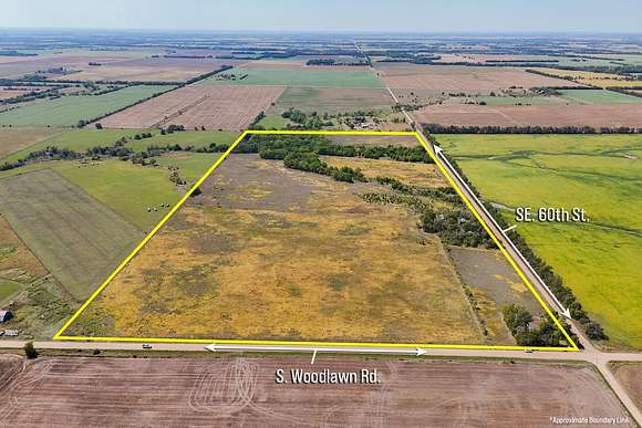 76.53 Acres of Improved Land for Auction in Newton, Kansas